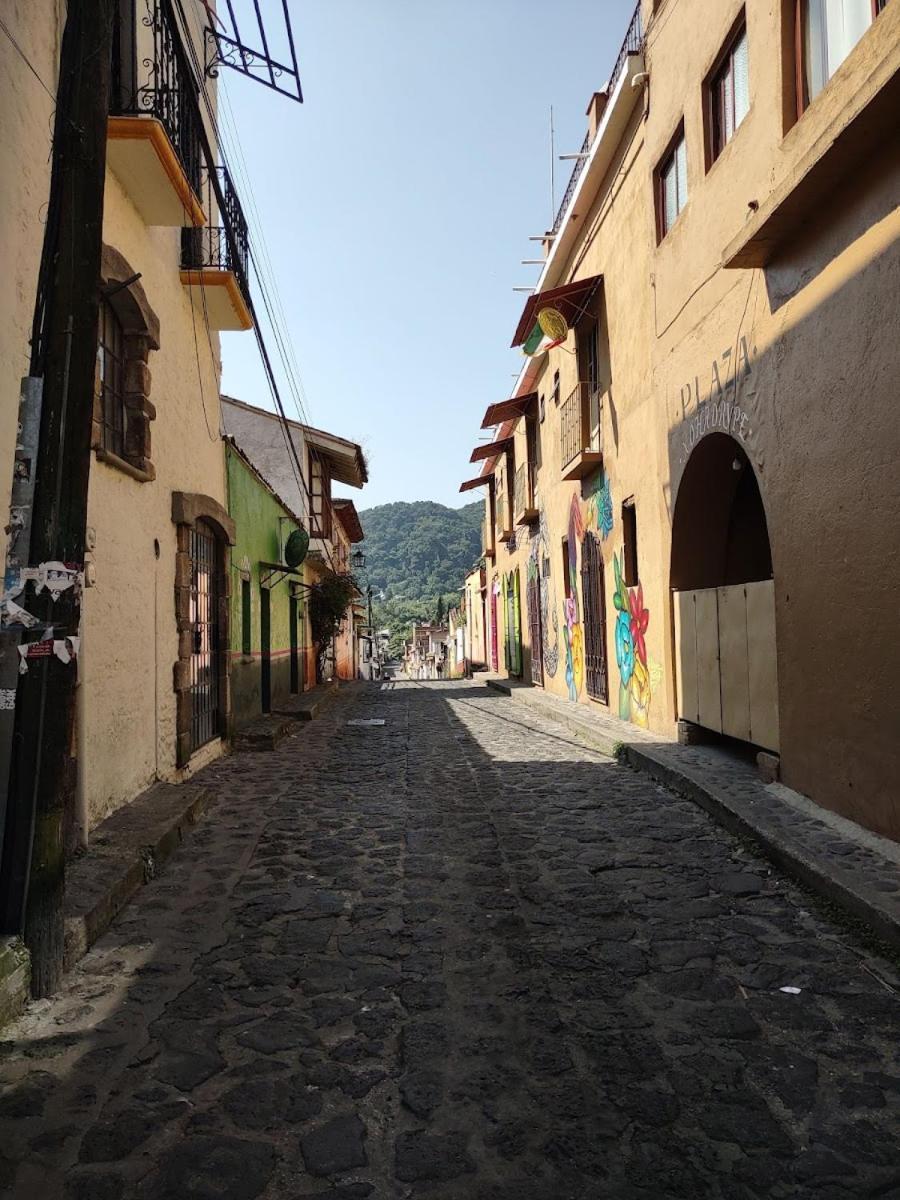Linda Casa En Tepoztlan Centro 1 Tepoztlán Exterior foto